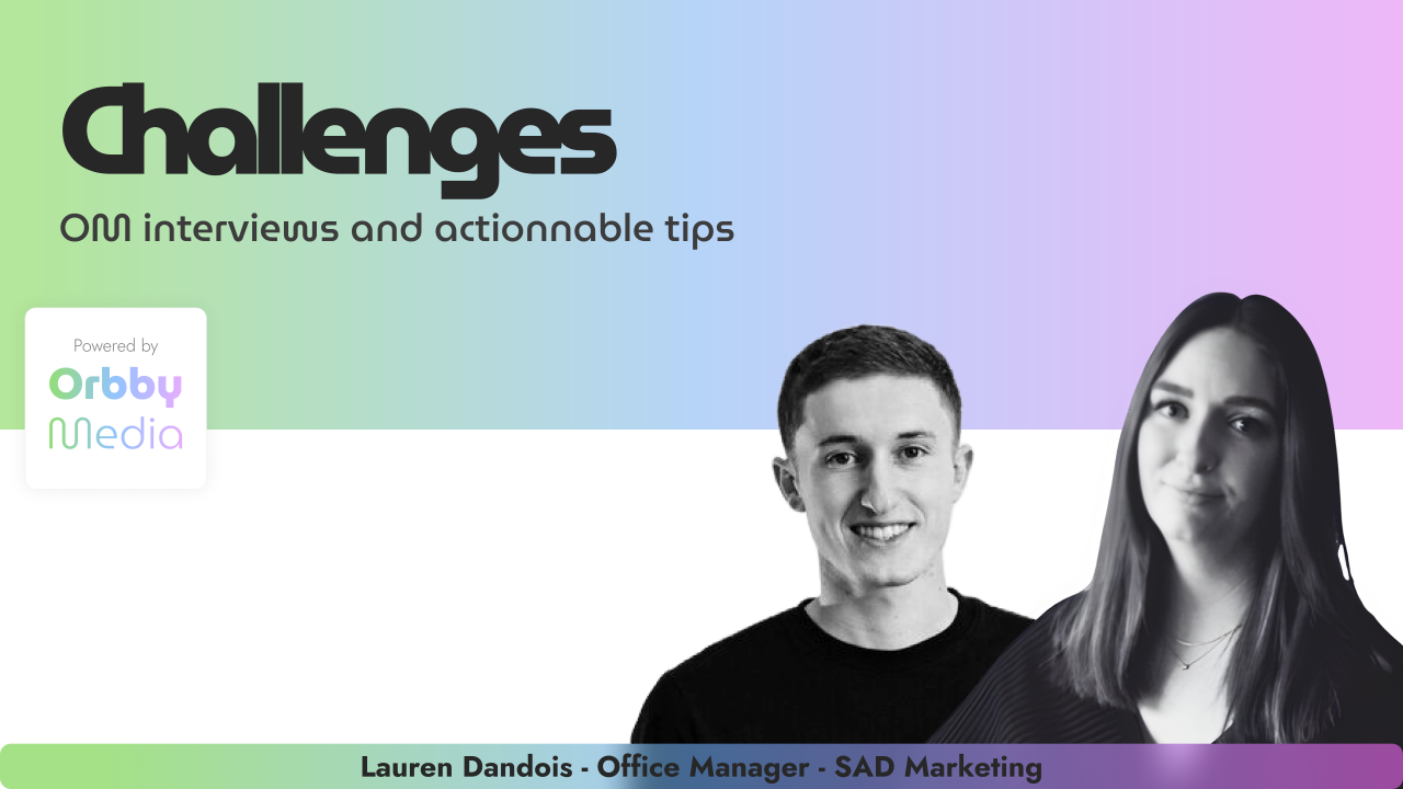 Bannière Orbby Media : Challenges, interviews et conseils actionnables