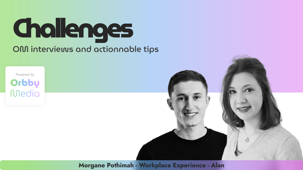 Bannière Orbby Media : Challenges, interviews et conseils actionnables